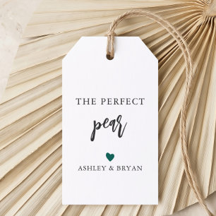 Any Colour The Perfect Pear Tag, Homemade Gift Tag