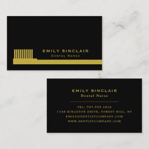 Any Colour Toothbrush, Dentistry, Dentist Business Card