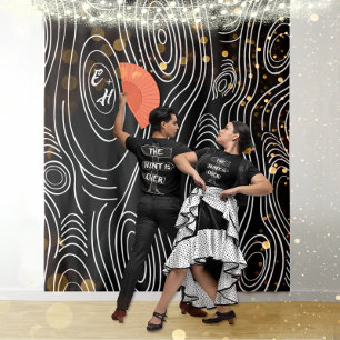 Any Colour Wood Grain Rustic Abstract Art Tapestry