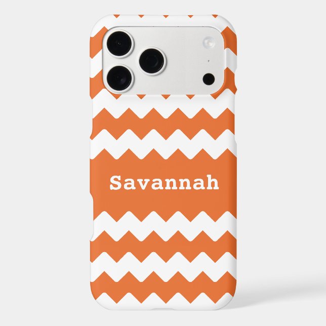 Any Colour ZigZag Your Name or Quote (Back)