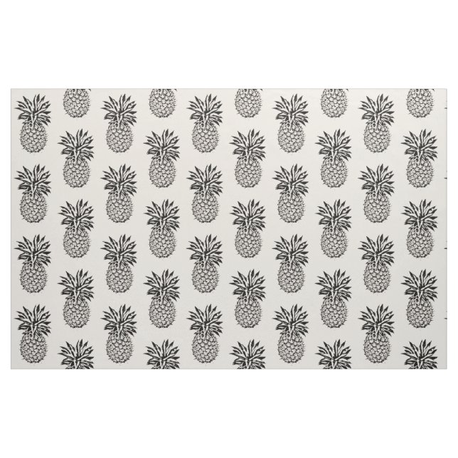 Any Custom Colour Cute Iconic Pineapple Fabric (Yard)