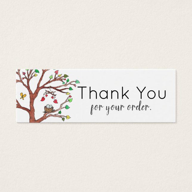 Any Day Now, Thank You Tag (Front)