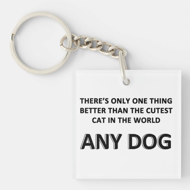 Any Dog Key Ring (Front)