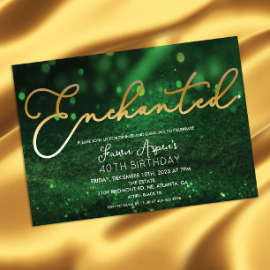 ANY EVENT - Enchanted Forest Invitation