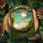 ANY EVENT - Enchanted Forest Invitation<br><div class="desc">Enchanted Forest Fairy Lights Fairy Tale Rustic Woodland Tree Night Evening Birthday Invitation</div>