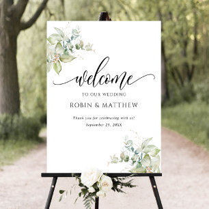 Any Event, Eucalyptus Greenery Welcome Sign