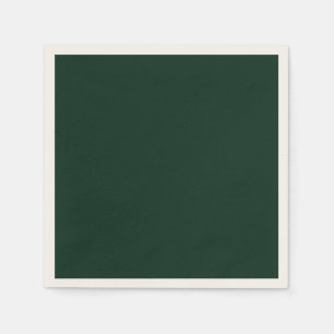Any Event Solid Forest Green Napkin