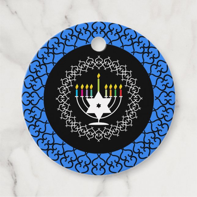 Any Jewish occasion Favour Tags (Front)