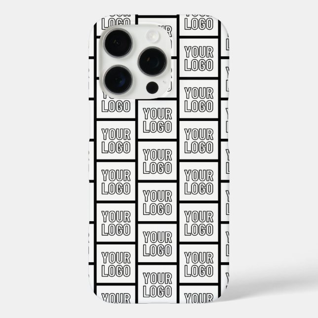 Any Logo or Image Repeating Pattern Case-Mate iPhone Case (Back)