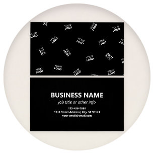 Any Logo or Uploaded Image Scattered Pattern