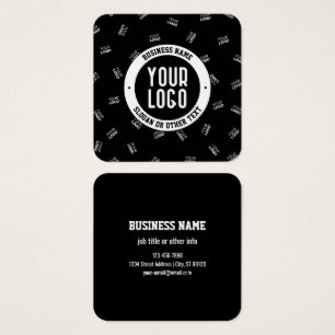 Any Logo or Uploaded Image Scattered Pattern