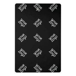 Any Logo or Uploaded Image Scattered Pattern Mini Clipboard