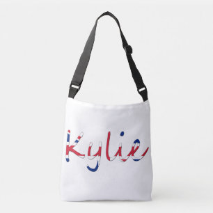 Any Name on Union Jack Flag bagcbbcn Crossbody Bag
