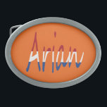 Any Name overlaid on NLD Flag on or bbcnt Belt Buckle<br><div class="desc">Personalise this product with any name overlaid on the Netherlands Flag Colours. Each design is produced on request for you to see how it will look. Simply use the Chat above or click on the "Message" link below and send me a message with the name of the recipient as you...</div>