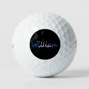 Any Name overlaid on Scottish Flag tpv1 gbcnt Golf Balls