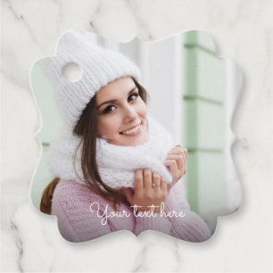 Any Occasion Custom Photo Favour Tags