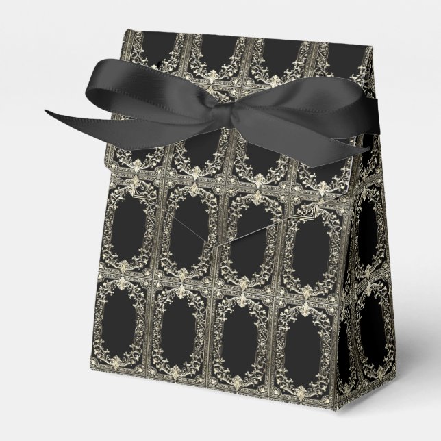 Any Occasion Gold Frame Tent Favour Box (Front Side)