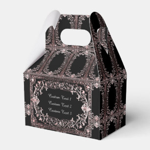 Any Occasion Rose Gold Frame Gable Favour Box