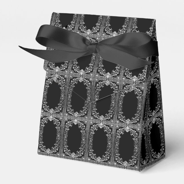 Any Occasion Silver Frame Tent Favour Box (Front Side)