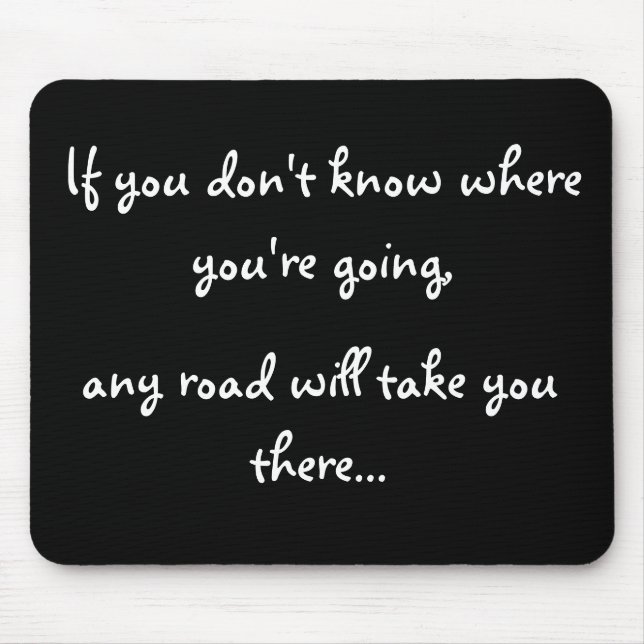 Any Road Mouse Pad (Front)