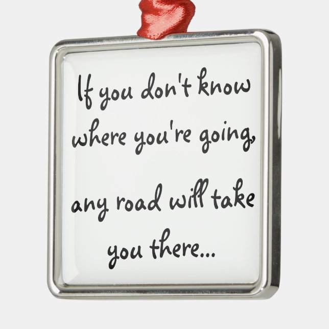 Any Road-ornament Metal Tree Decoration (Left)