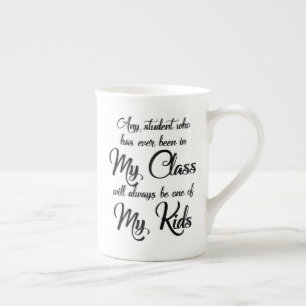 Any student who has ever been in My Class Mug