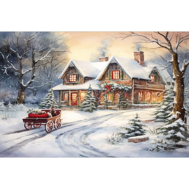 Any Text Happy Holidays Business Holiday Card (Creator Uploaded)