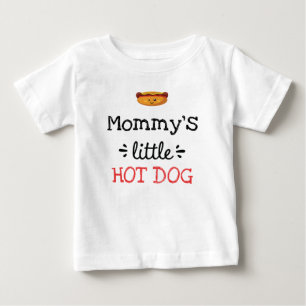 [Any Text's] Little Hot Dog Baby T-Shirt