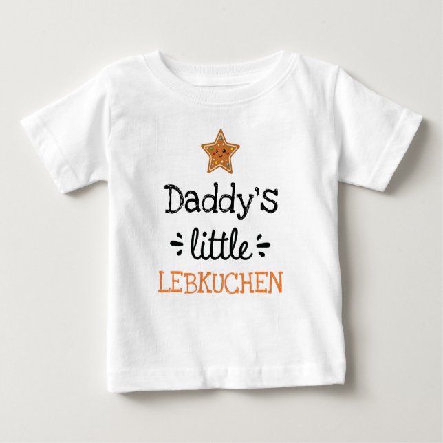 [Any Text's] Little Lebkuchen Baby T-Shirt (Front)
