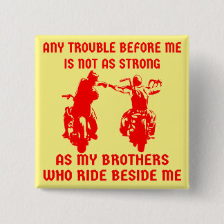 Any Trouble Before Me Is Not As Strong As My 15 Cm Square Badge