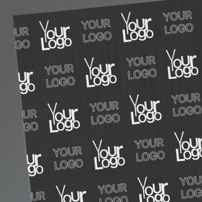 Any Two Logos or Images Repeating Pattern Tissue Paper (Creator Uploaded)