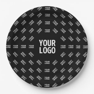 Any Uploaded Image Design or Logo Unique Patten Paper Plate