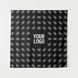 Any Uploaded Image Design or Logo   Unique Patten Tapestry