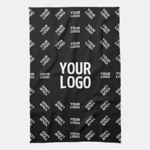 Any Uploaded Image Design or Logo Unique Patten Tea Towel