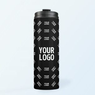 Any Uploaded Image Design or Logo   Unique Patten Thermal Tumbler