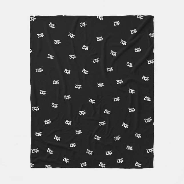 Any Uploaded Image, Design or Your Logo Randomised Fleece Blanket (Front)