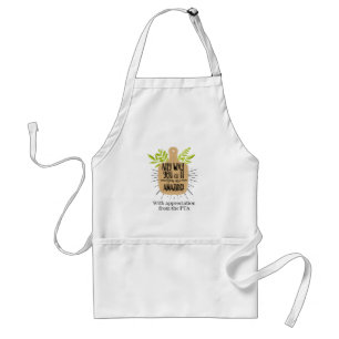 Any Way You Cut It You Are Amazing" Teacher Apprec Standard Apron
