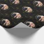ANY Wedding Anniversary Black Gold Marble PHOTO Wrapping Paper<br><div class="desc">This is one of many stylish wedding anniversary gifts and cards featured in this store. Most items can be edited for any anniversary including the major milestones, 15th, 40th, 50th and 60th. You can edit using the customise or personalise tab. ____________________________________________________________________________ 1. For assistance, custom design or matching items (view...</div>