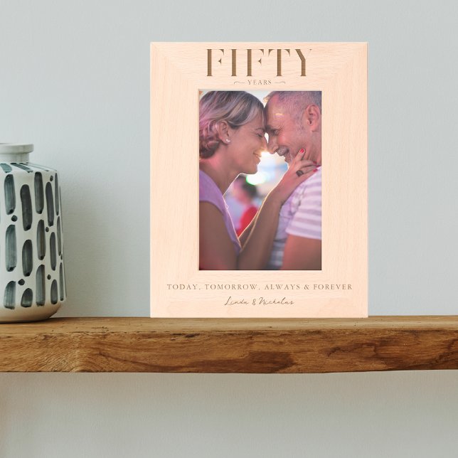 Any Year | Anniversary Milestone Monogram Etched Frames (Creator Uploaded)