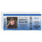 Any Year~ Blue Graduation Party Ticket