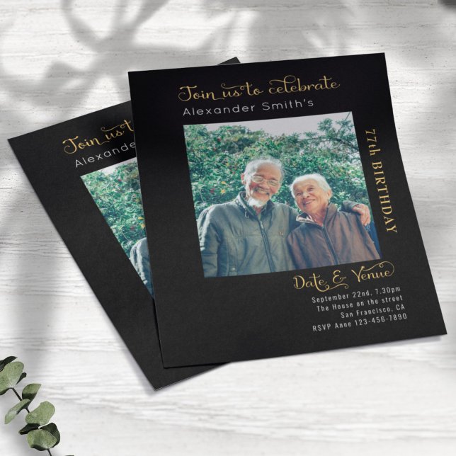 Any Year Budget Birthday Invitation Flyer (Creator Uploaded)