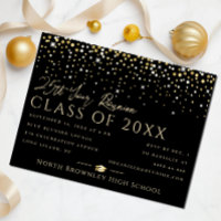 Any Year Class Reunion Design Invitation Postcard