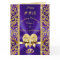 Any Year Purple Gold Personalised Anniversary Card