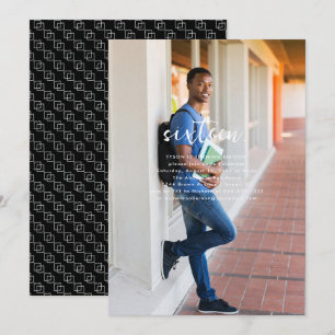 Any Year Simple Photo Birthday Party Invitation