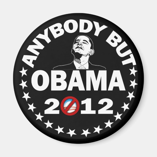 Anybody But Obama - 2012 Magnet (Front)
