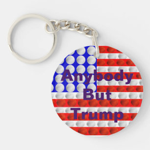 Anybody But Trump Keychain