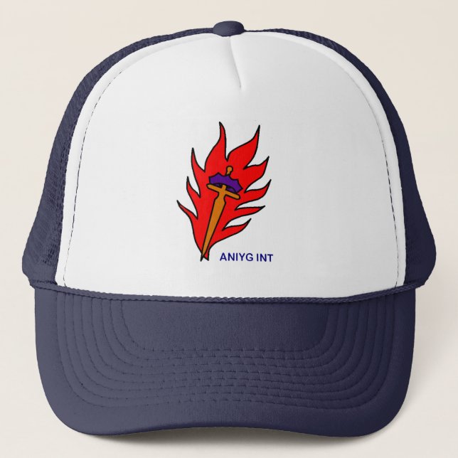 anyglogosm trucker hat (Front)