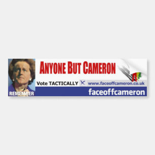 Anyone But Cameron Bumper Sticker