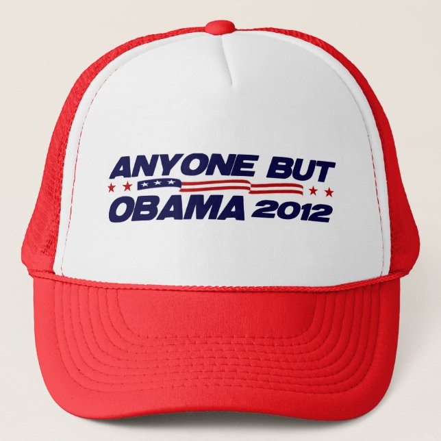 Anyone But Obama 2012 Trucker Hat (Front)