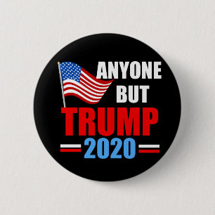 Anyone But Trump 2020 6 Cm Round Badge